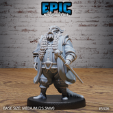 Dragonborn Noble 3D-printed model